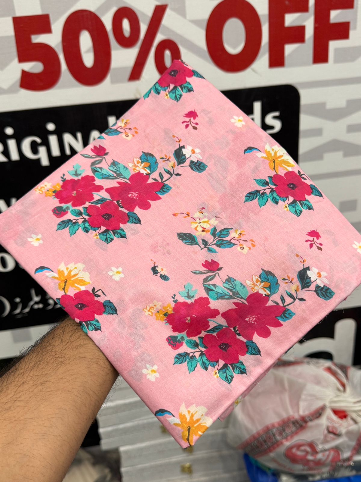 Alhamra Allover Printed Lawn 2Piece 001077