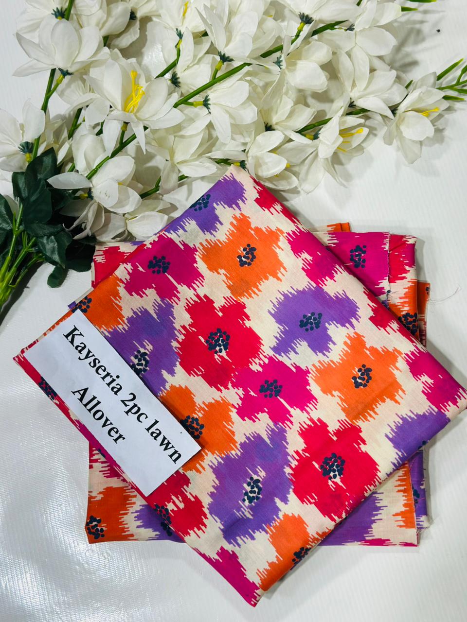 Kayseria Printed Allover Lawn 2 Piece 001153