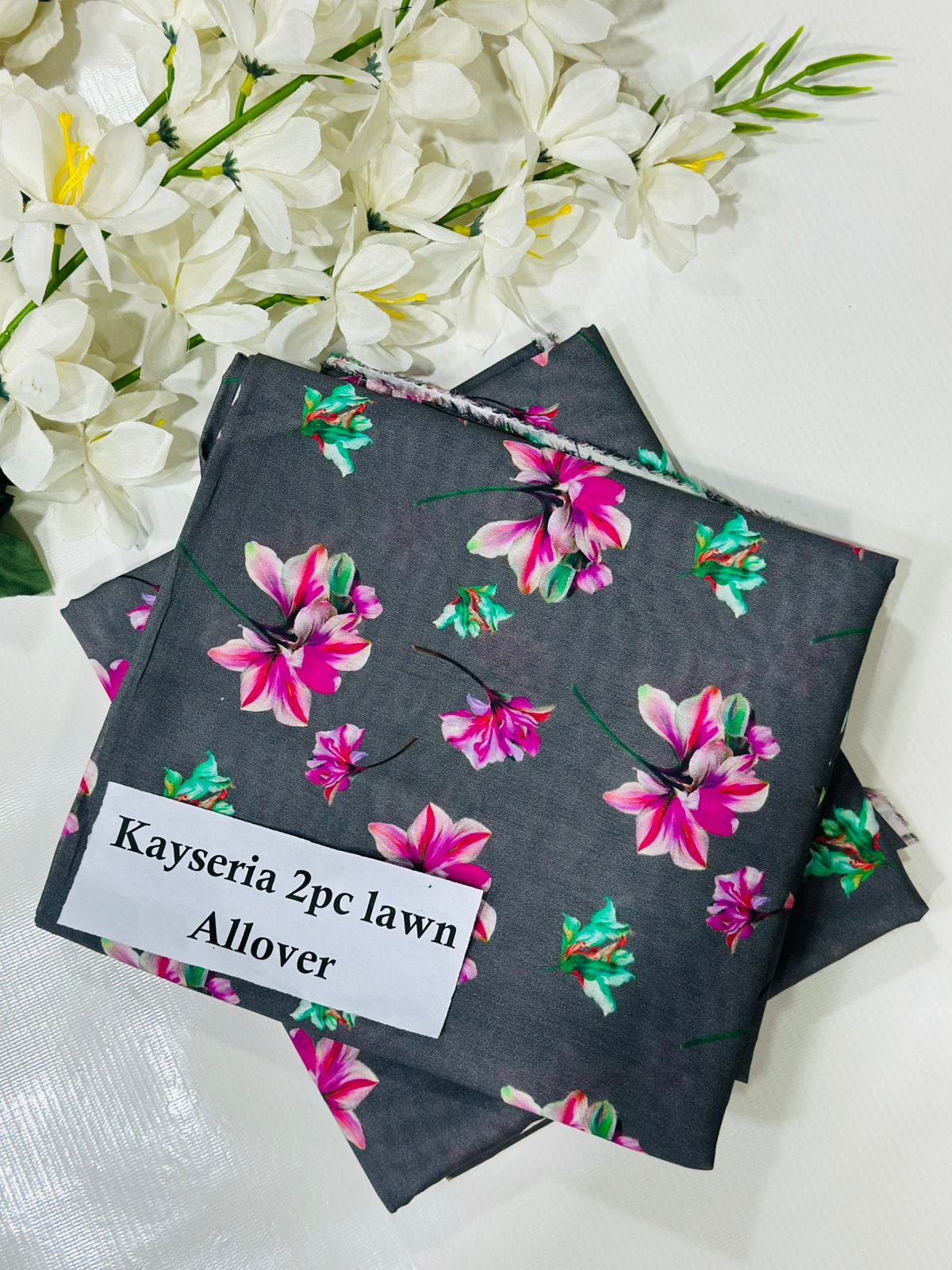 Kayseria Printed Allover Lawn 2 Piece 001163