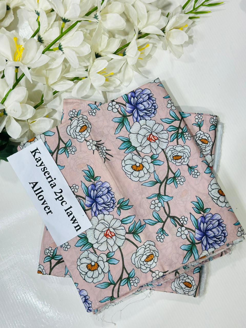 Kayseria Printed Allover Lawn 2 Piece 001175