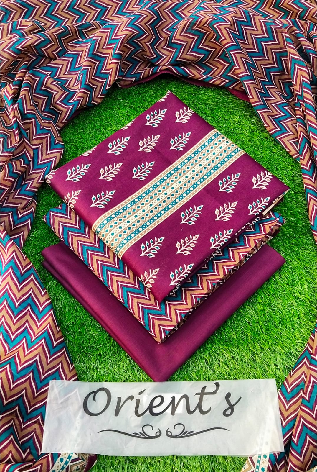 Orient Original Lawn 3PC Printed Unstitched 001413