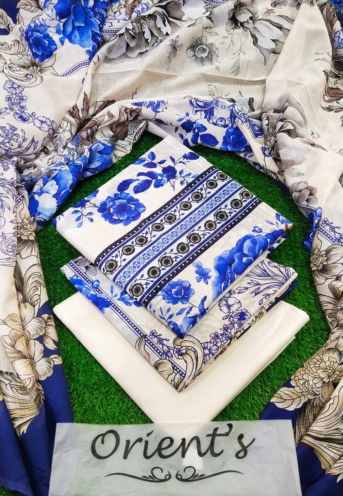 Orient Original Lawn 3PC Printed Unstitched 001425