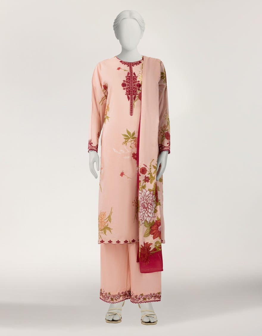 J. Original Lawn 3-Piece Printed Summer Collection 001634
