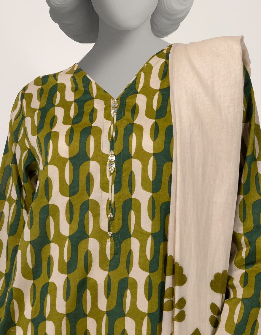 J. Original Lawn 3-Piece Printed Summer Collection 001643