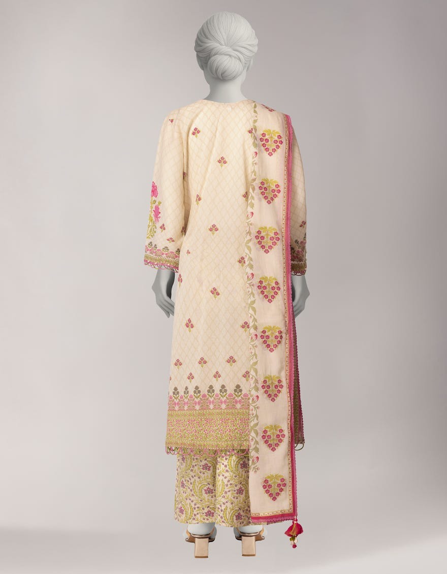 J. Original Lawn 3-Piece Printed Summer Collection 001646