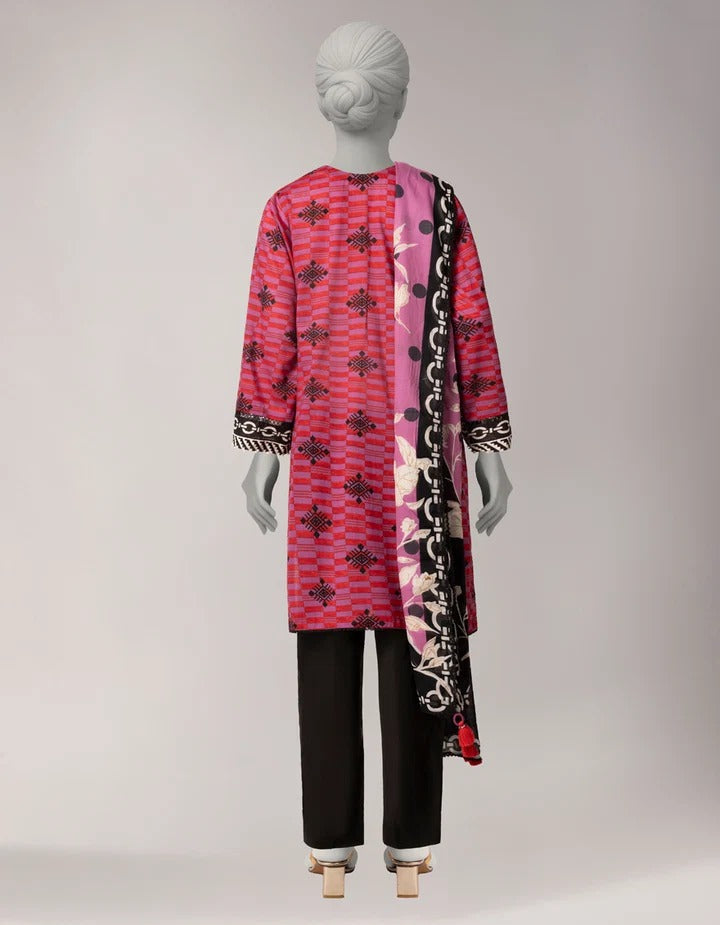 J. Original Lawn 3-Piece Printed Summer Collection 001653