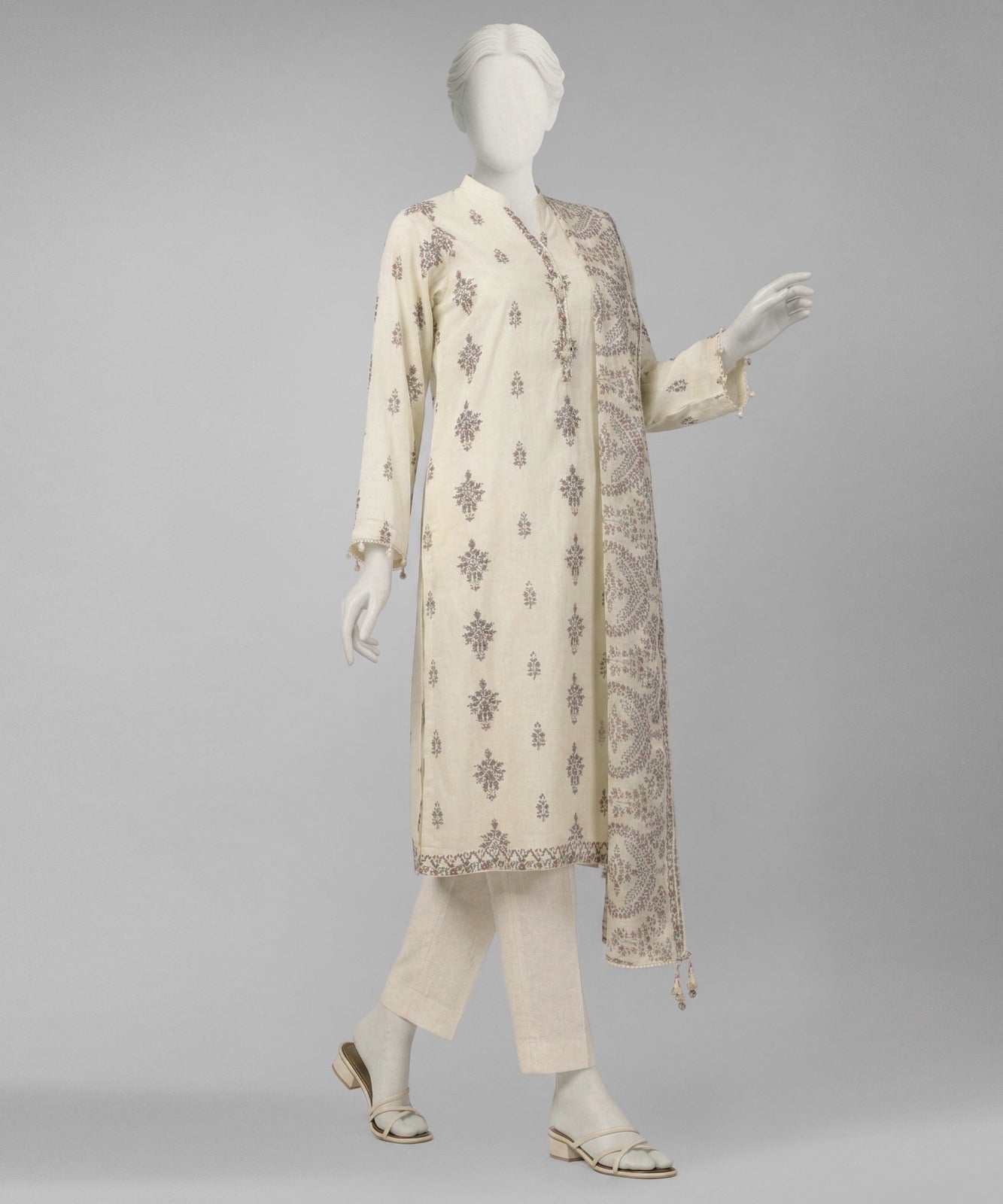 J. Original Lawn 3-Piece Printed Summer Collection 001729