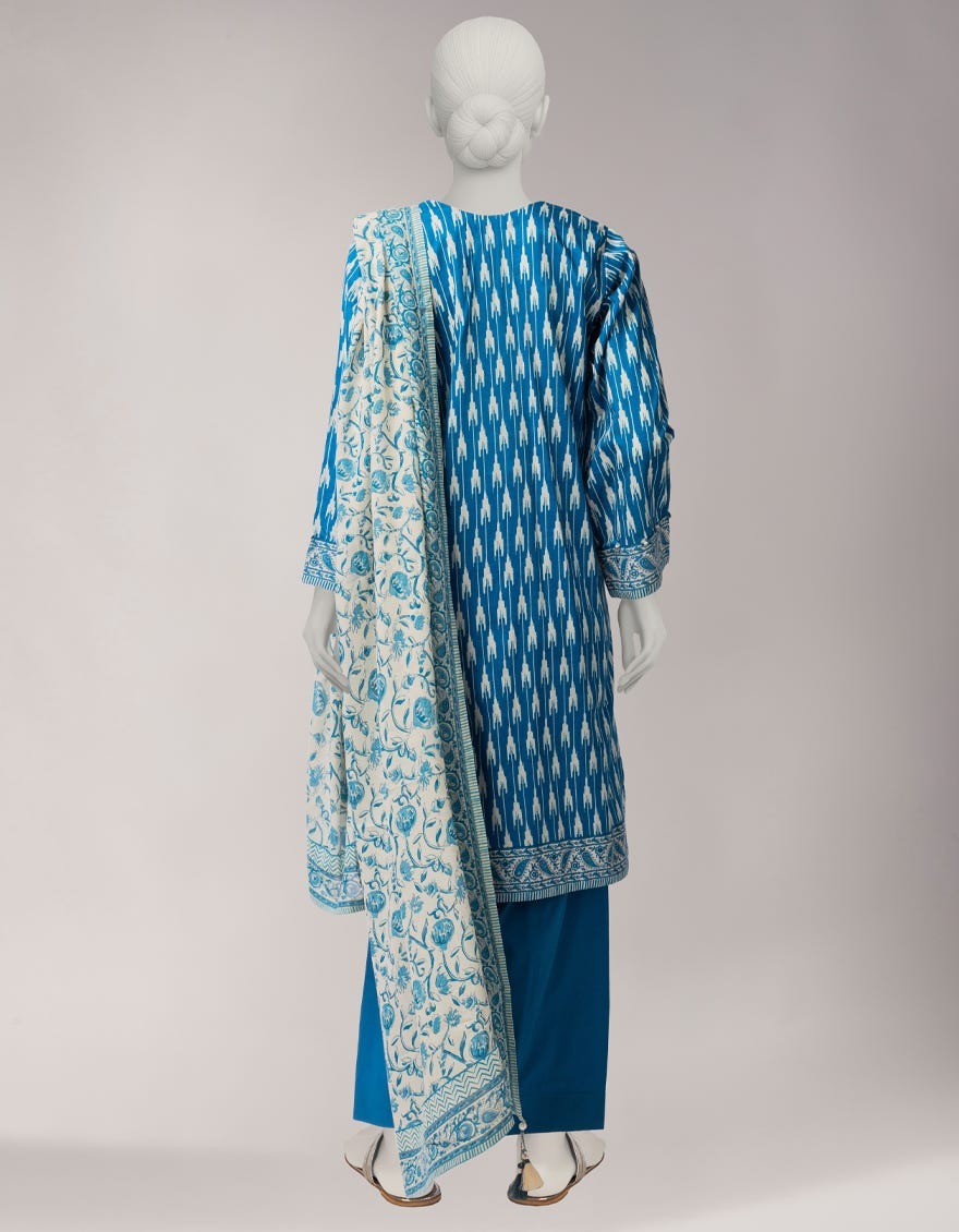 J. Original Lawn 3-Piece Printed Summer Collection 001730