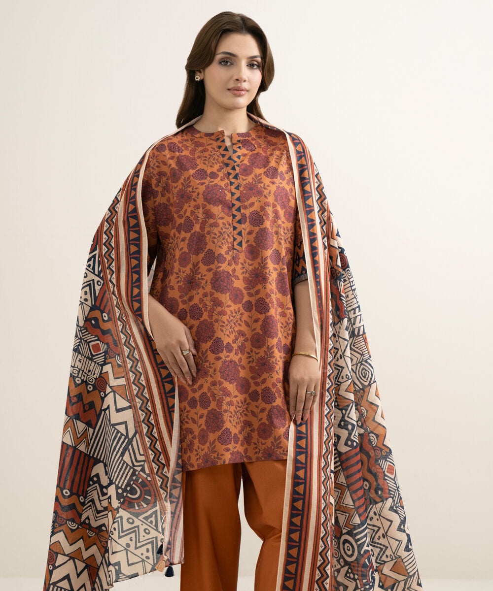 Sukoon By Sapphire Digital Printed Lawn 3PC