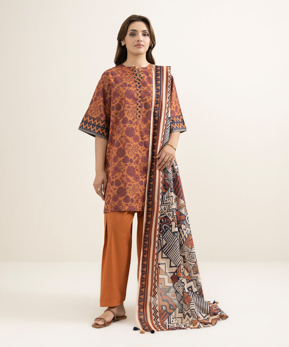 Sukoon By Sapphire Digital Printed Lawn 3PC
