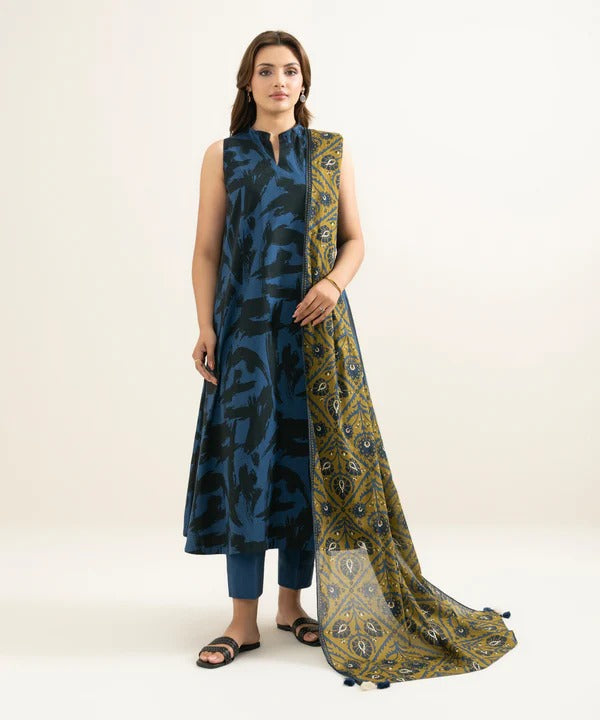 Sukoon By Sapphire Digital Printed Lawn 3PC