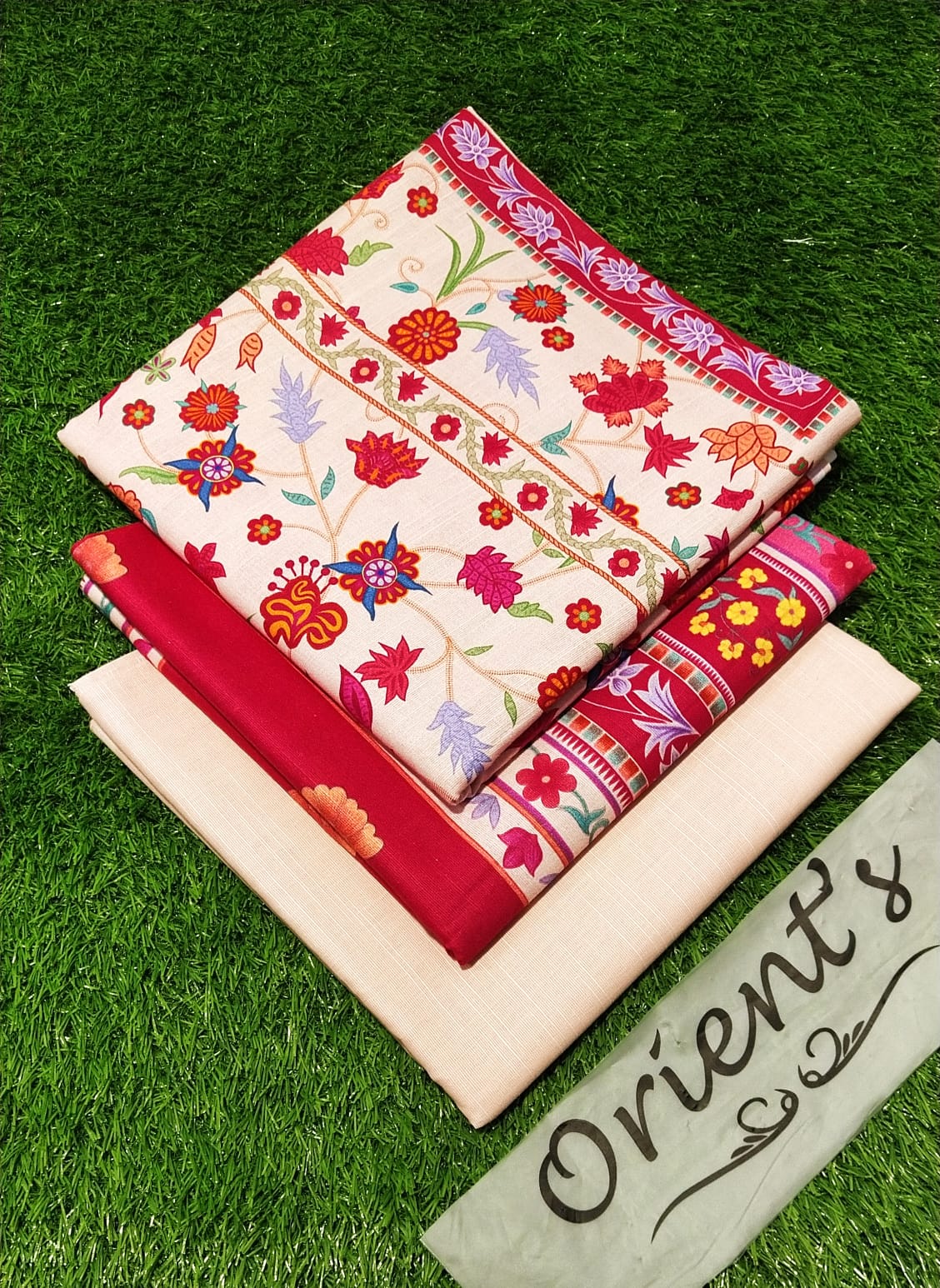 Orient Original Khadder 3PC Printed Unstitched 001816