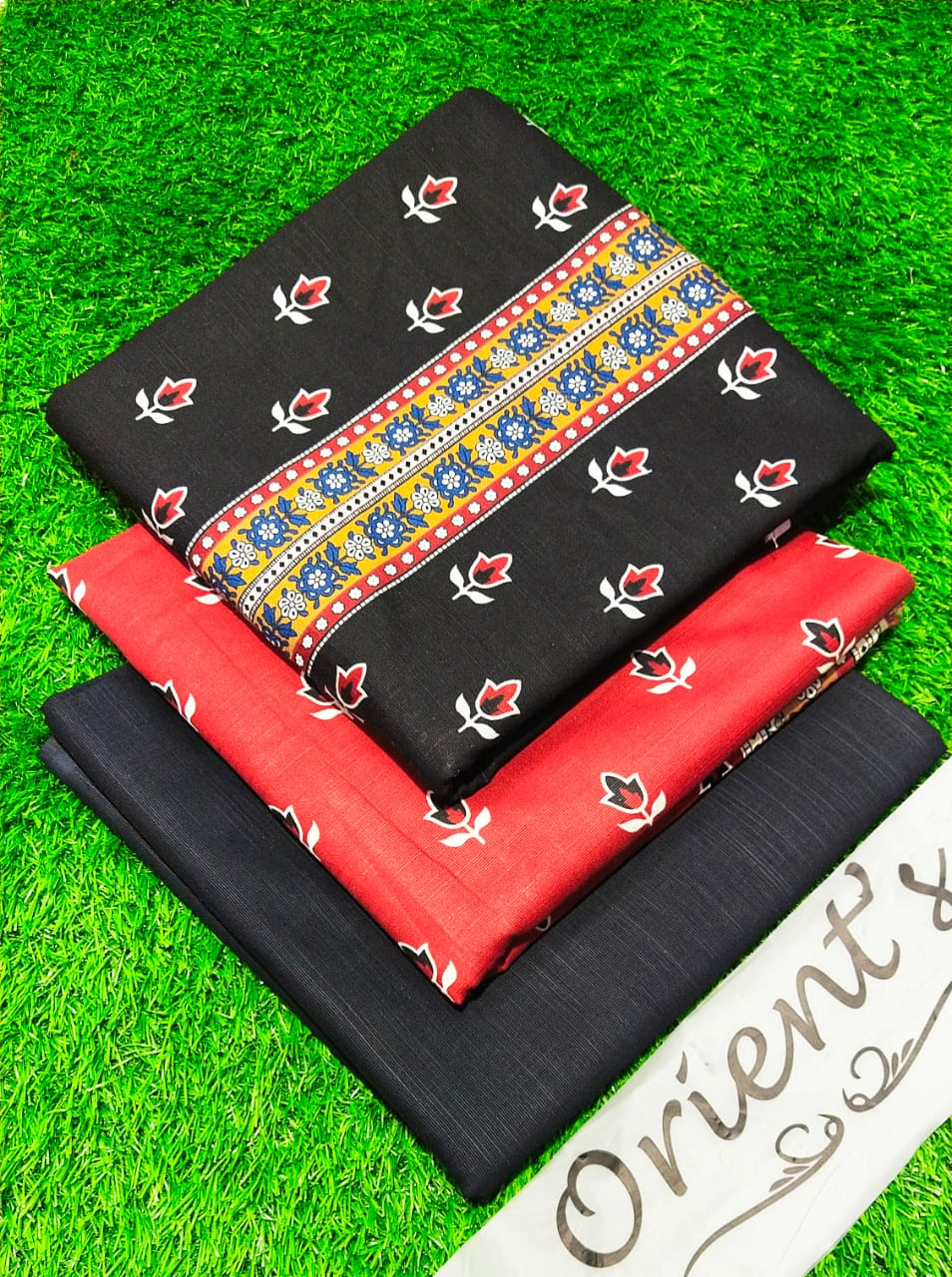 Orient Original Khadder 3PC Printed Unstitched 001815