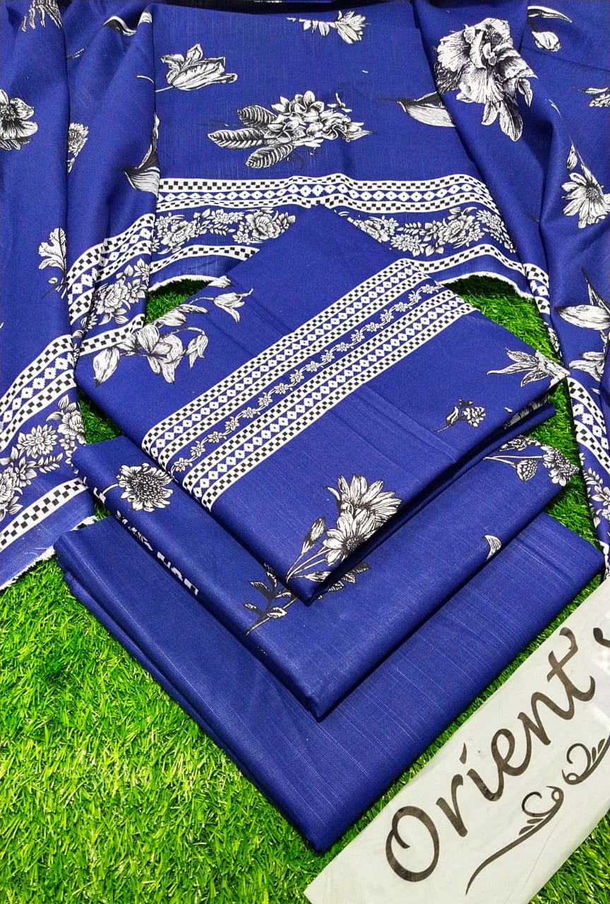 Orient Original Khadder 3PC Printed Unstitched 001819