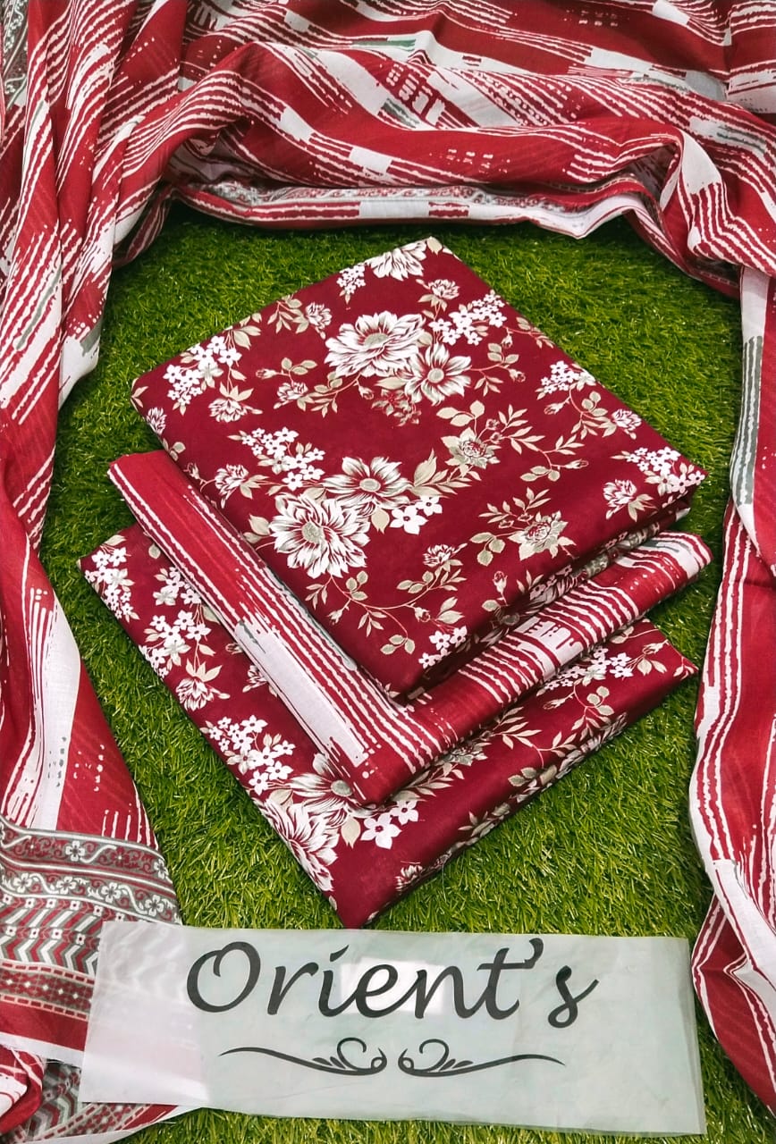 Orient Original Lawn 3PC Printed Unstitched 001418