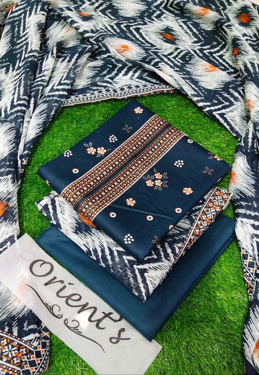 Orient Original Lawn 3PC Printed Unstitched 001509