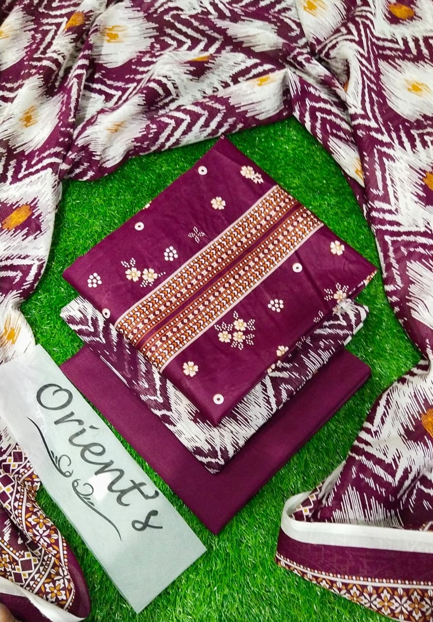 Orient Original Lawn 3PC Printed Unstitched 001510