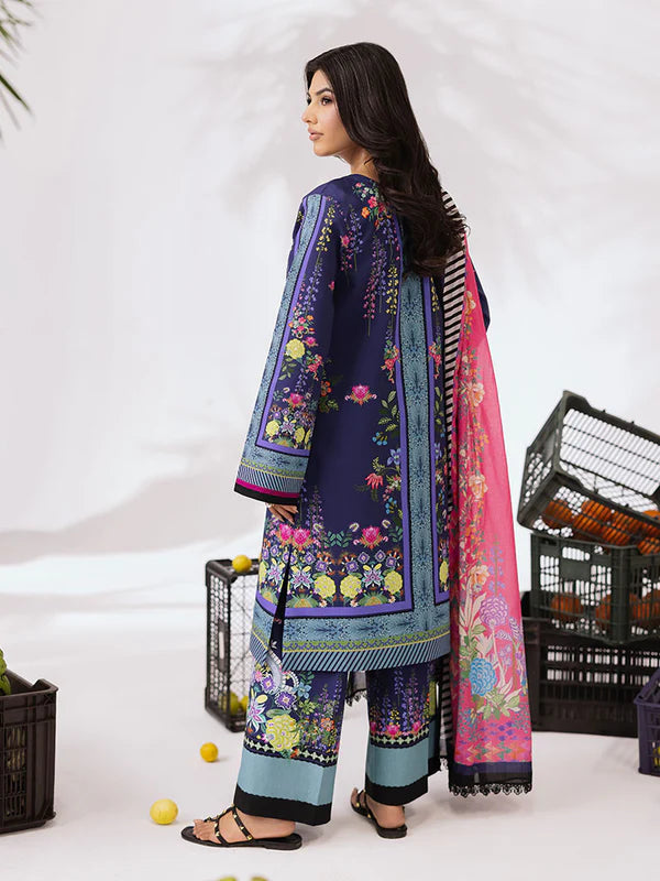 CoCo Premium 3Pcs Lawn With Digital Printed Shirt And Trouser 001023