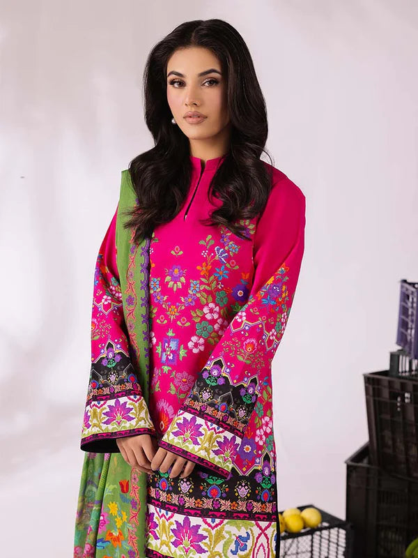 CoCo Premium 3Pcs Lawn With Digital Printed Shirt And Trouser 001024