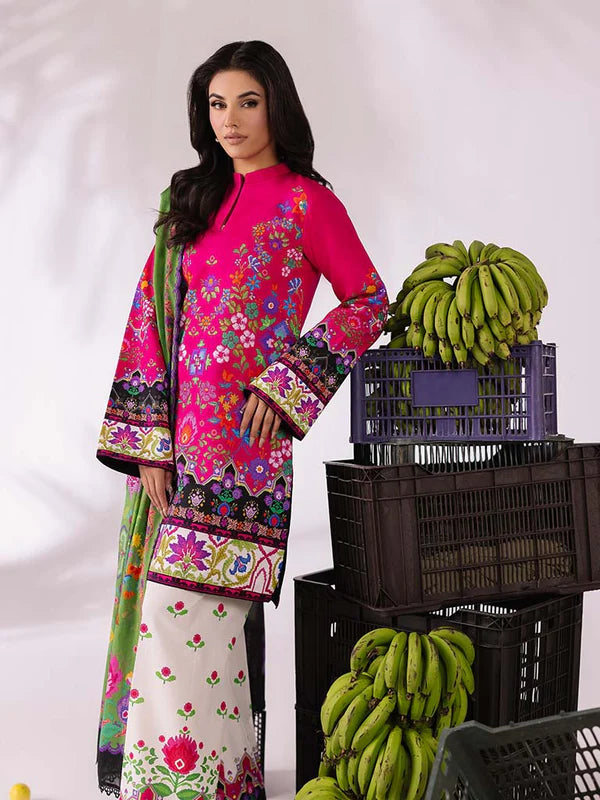 CoCo Premium 3Pcs Lawn With Digital Printed Shirt And Trouser 001024