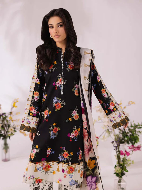 CoCo Premium 3Pcs Lawn With Digital Printed Shirt And Trouser 001025