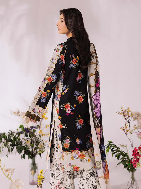 CoCo Premium 3Pcs Lawn With Digital Printed Shirt And Trouser 001025