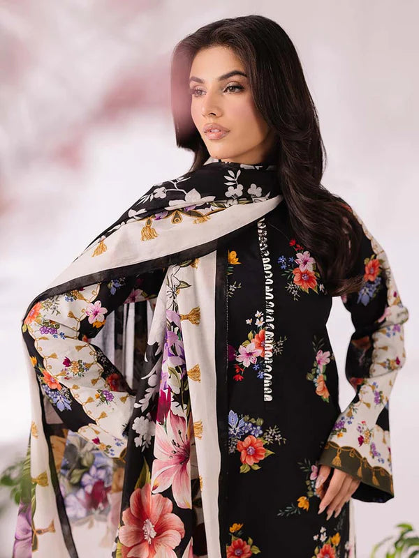 CoCo Premium 3Pcs Lawn With Digital Printed Shirt And Trouser 001025