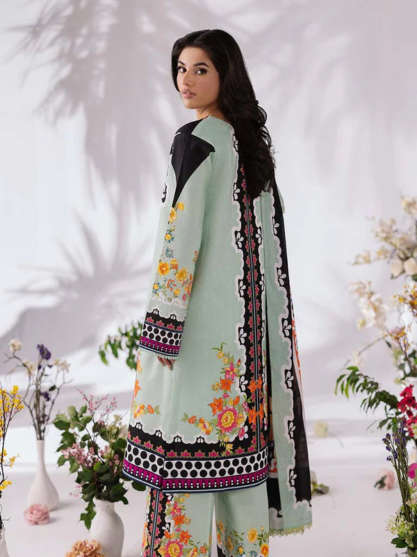 CoCo Premium 3Pcs Lawn With Digital Printed Shirt And Trouser 001029