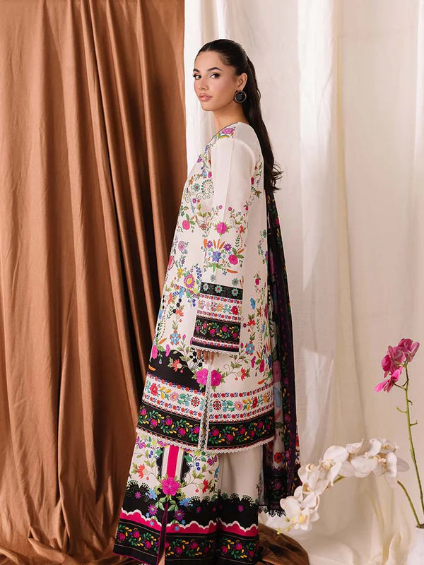 CoCo Premium 3Pcs Lawn With Digital Printed Shirt And Trouser 001031