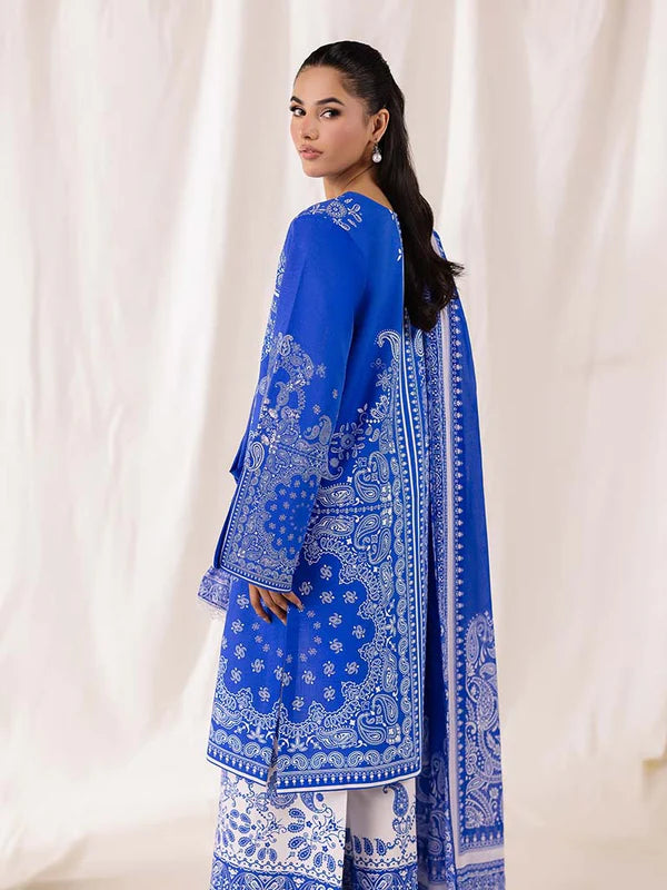 CoCo Premium 3Pcs Lawn With Digital Printed Shirt And Trouser 001027