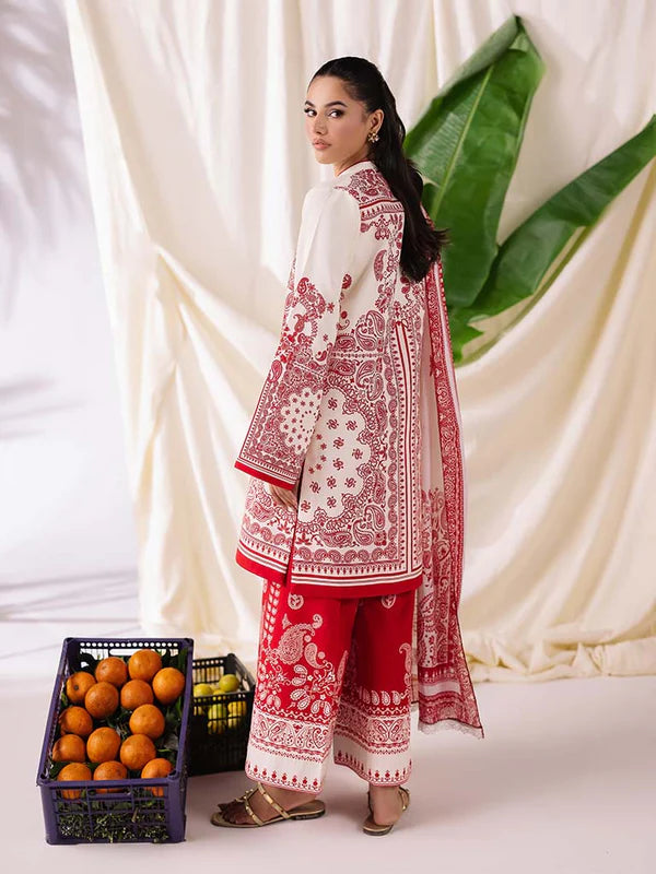 CoCo Premium 3Pcs Lawn With Digital Printed Shirt And Trouser 001030