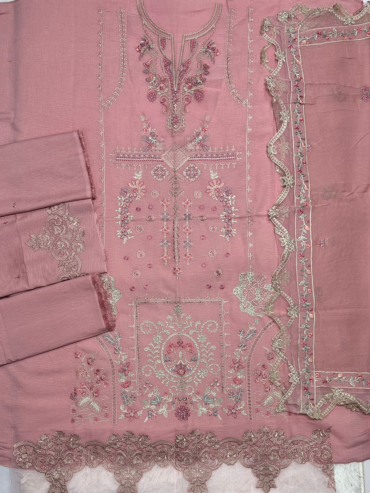 Abeera Maria B Embroidered Festive Dhanak 25 BR-33 Luxury