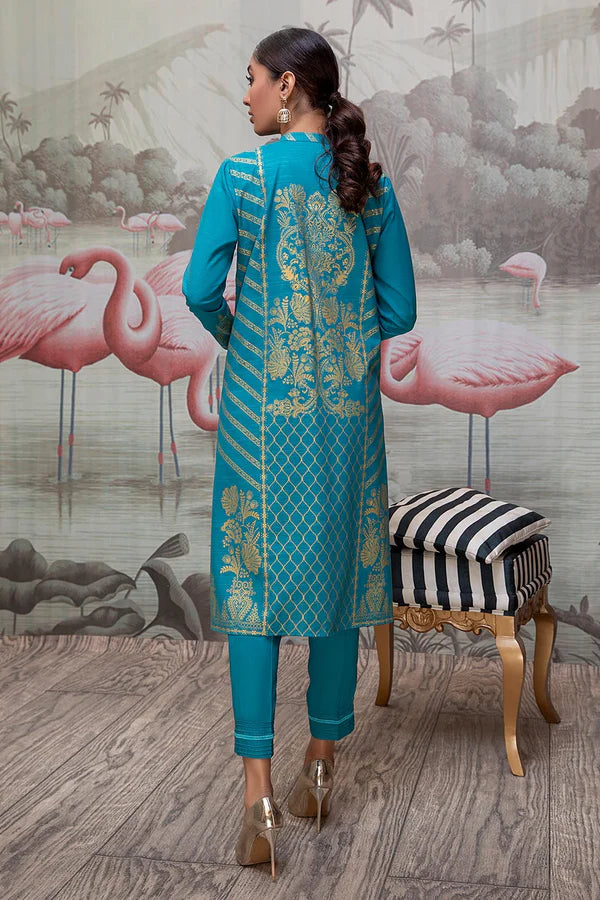 So Kamal Ready-to-Wear Embroidered Khaddar Shirt DPW-1705