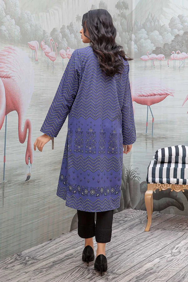 So Kamal Ready-to-Wear Embroidered Khaddar Shirt DPW-1710