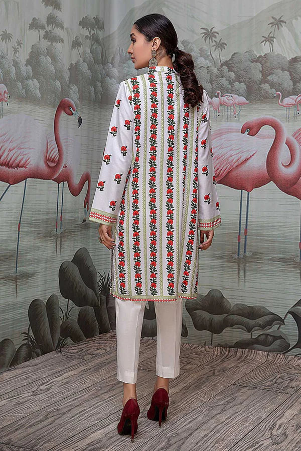 So Kamal Linen Embroidered Stitched Luxury Shirt Ready to Wear DPW-1749