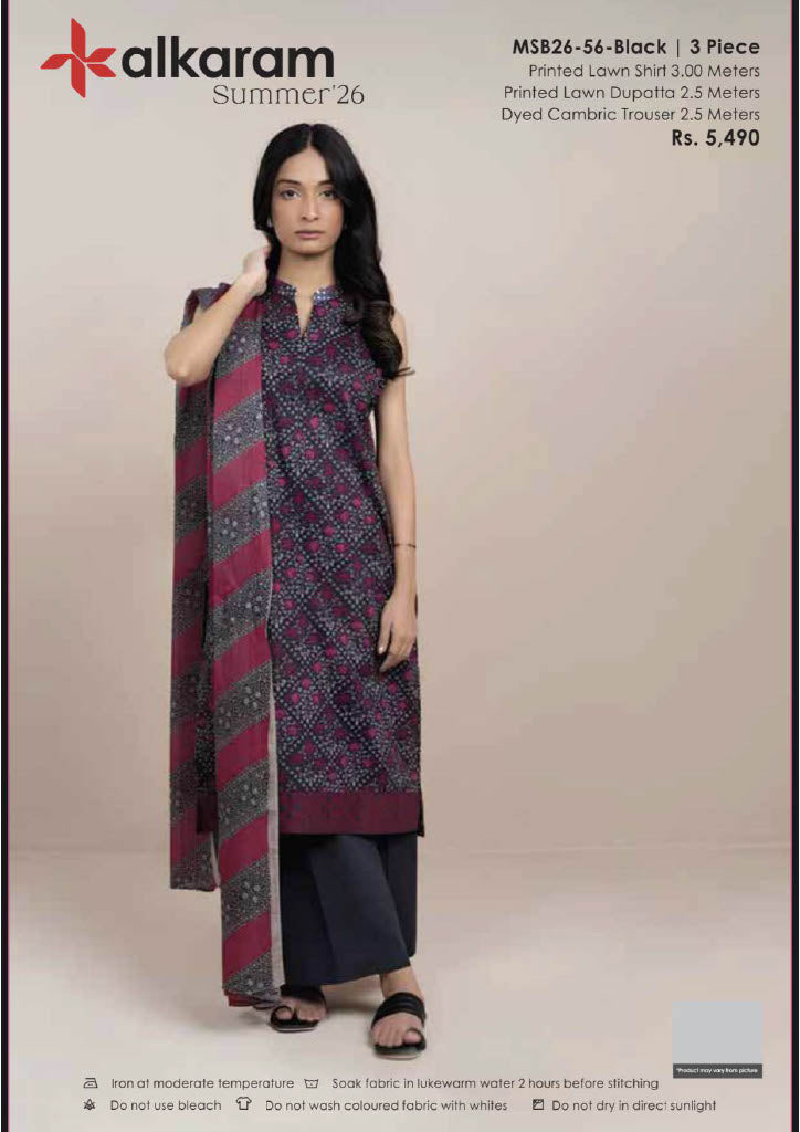 Alkaram Original Lawn 3-Piece Summer Collection 001347