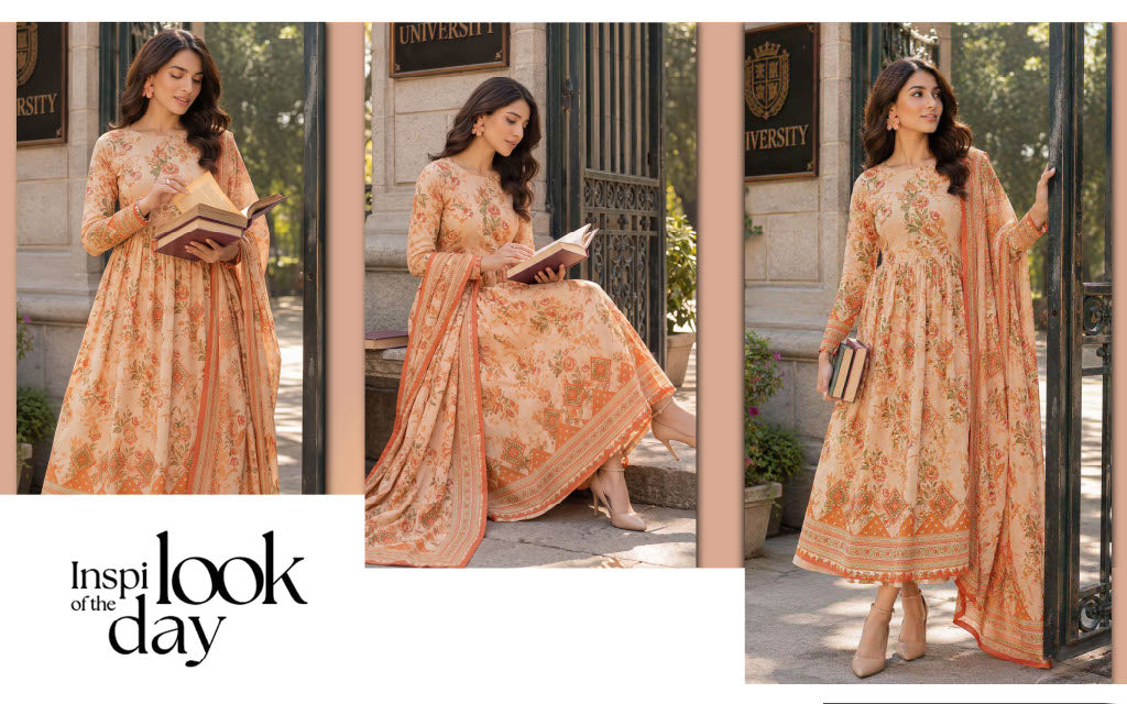 Isbah Noor Superior Printed Lawn 3Pcs 001586