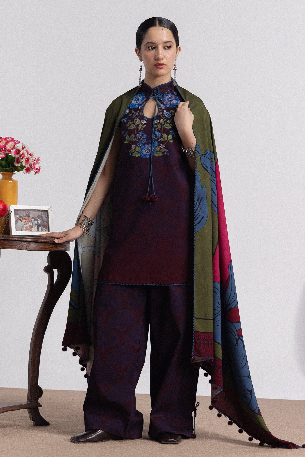 Coco By Zara ShahJahan Digital Printed Khaddar 3Pcs Suit Mira-1B