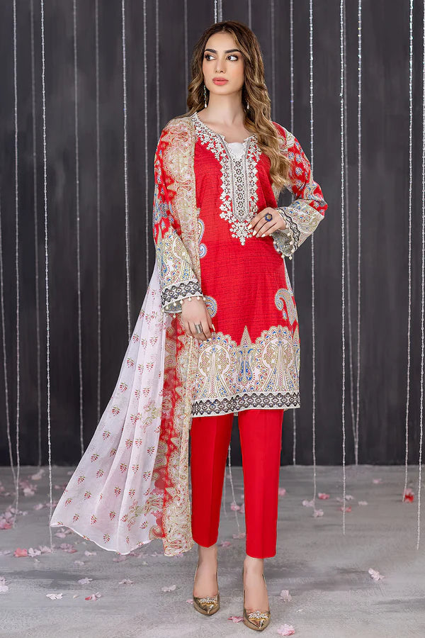 So Kamal Lawn 3Pcs Shirt Dupatta Trouser DPL 2640 Suit3