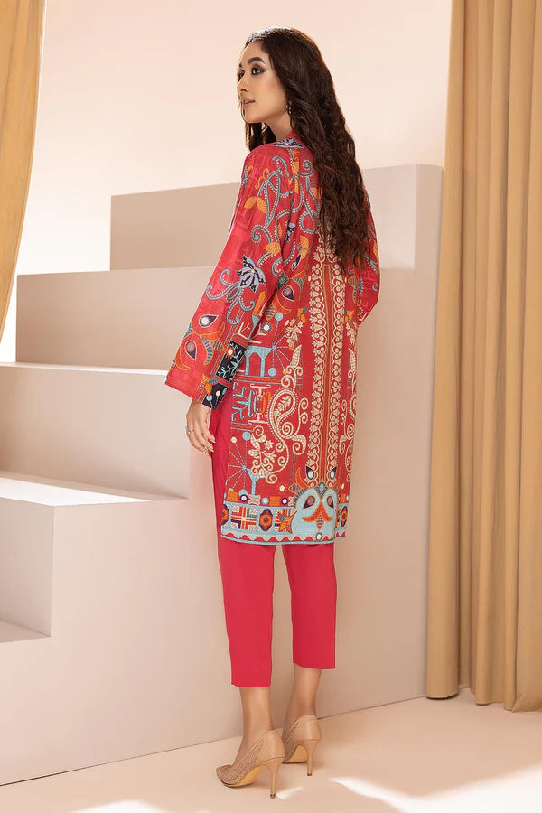 So Kamal Ready-to-Wear Embroidered Khaddar Shirt DPW-2755