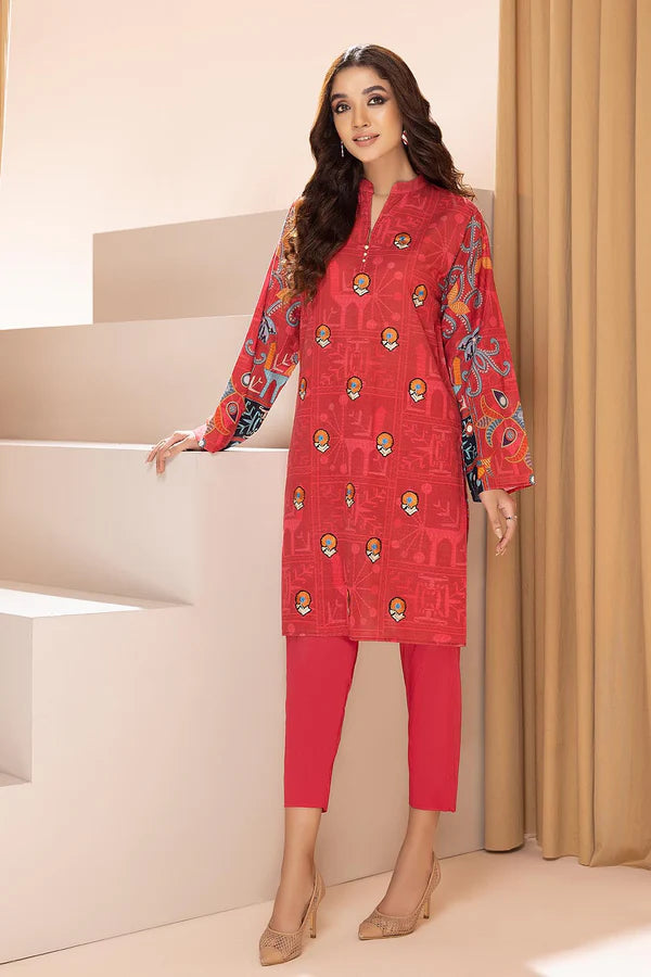 So Kamal Ready-to-Wear Embroidered Khaddar Shirt DPW-2755