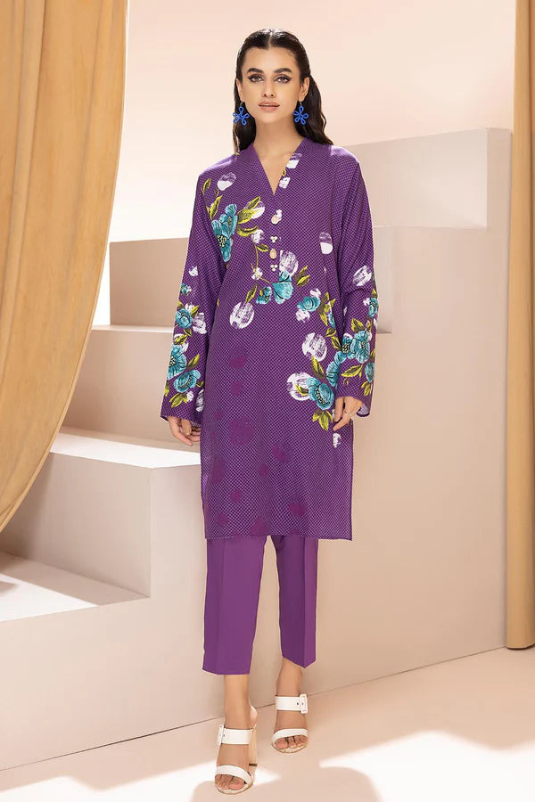 So Kamal Ready-to-Wear Embroidered Khaddar Shirt DPW-2757