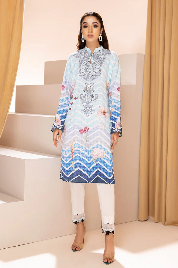 So Kamal Ready-to-Wear Embroidered Khaddar Shirt DPW-2759