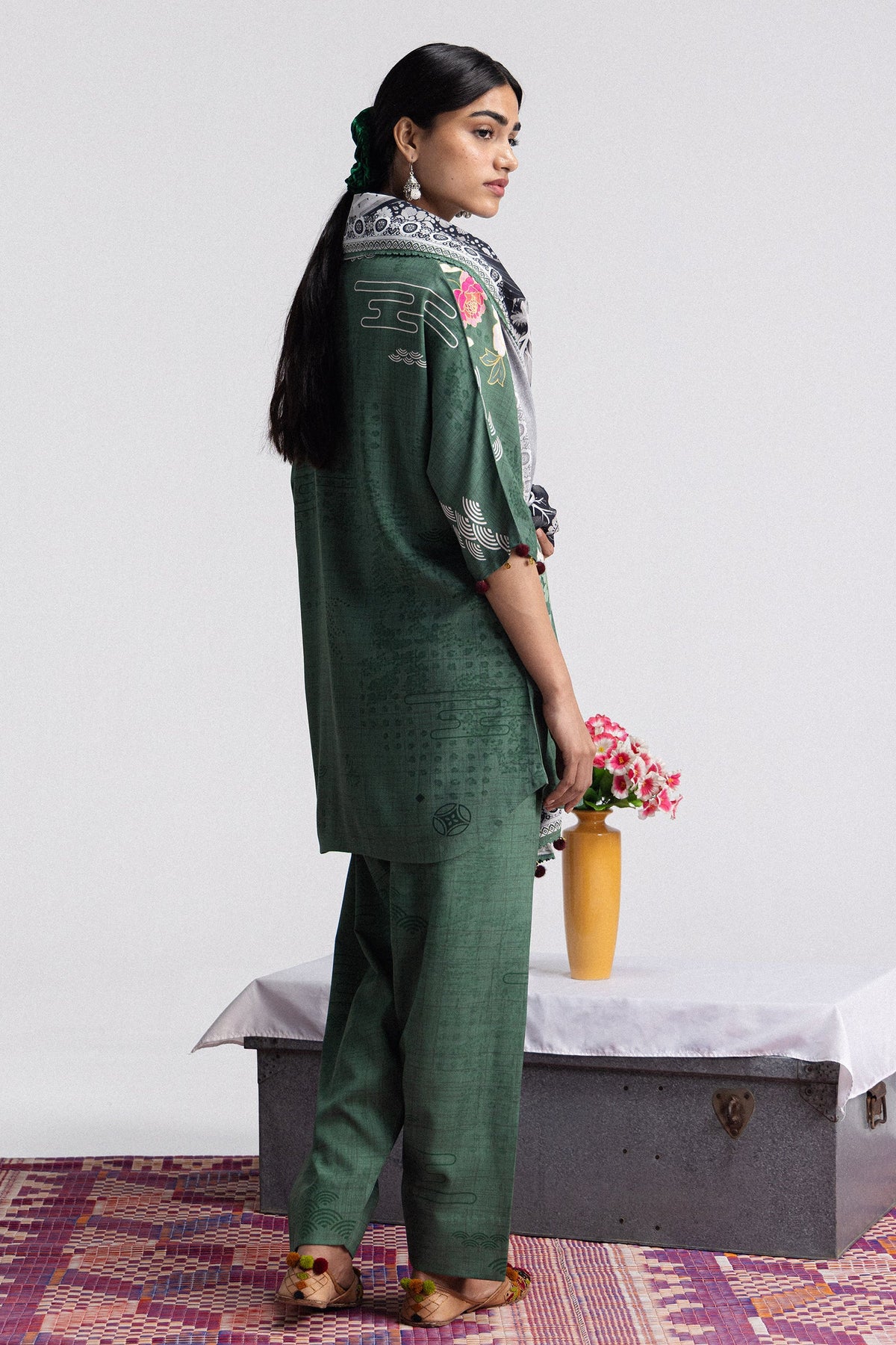 Coco By Zara ShahJahan Digital Printed Khaddar 3Pcs Suit Hana-2B