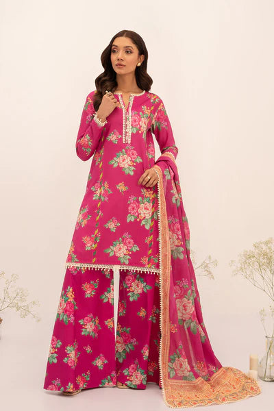 So Kamal Lawn 2Piece Shirt Dupatta DPL 3939 Suit