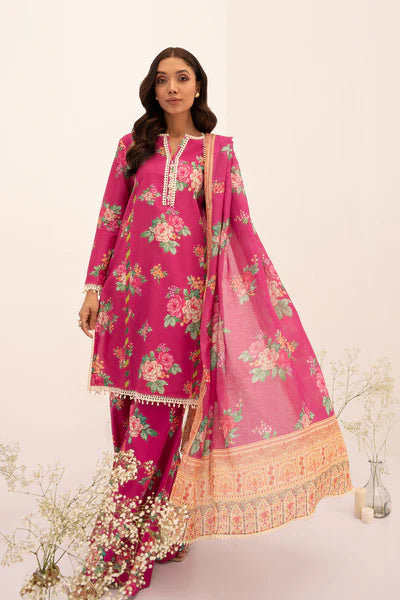So Kamal Lawn 2Piece Shirt Dupatta DPL 3939 Suit