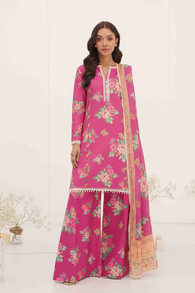 So Kamal Lawn 2Piece Shirt Dupatta DPL 3939 Suit