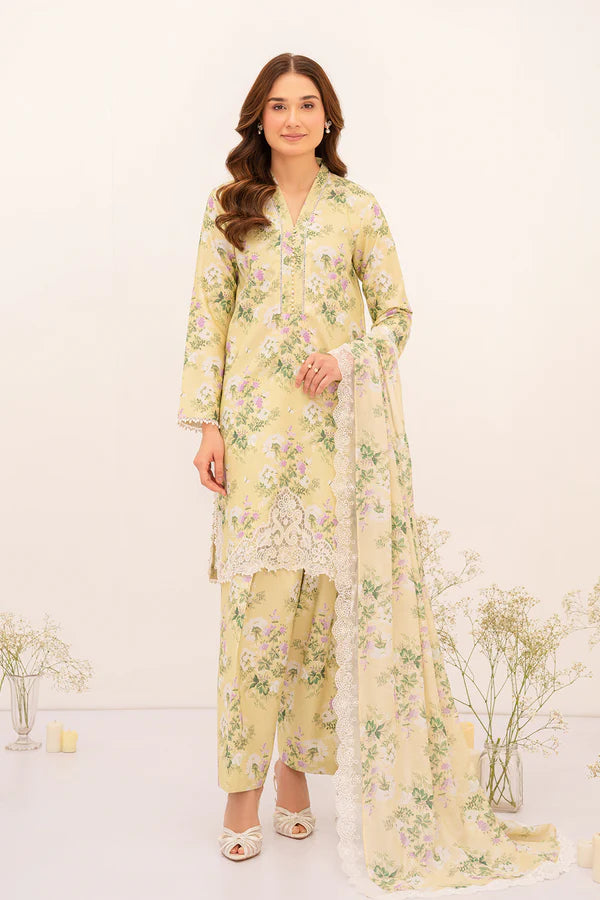 So Kamal Lawn 3Piece Suit DP-4100