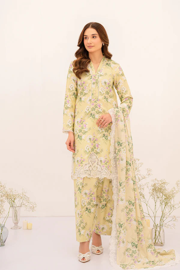 So Kamal Lawn 3Piece Suit DP-4100
