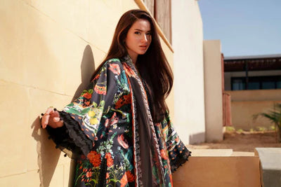 Nishat – Digital Printed Embroidered 3-Piece Suit